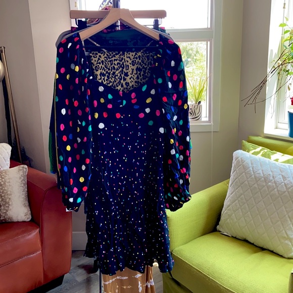 2 RIXO x Target Polka Dot Swing Dress SOLDOUT - Picture 3 of 8